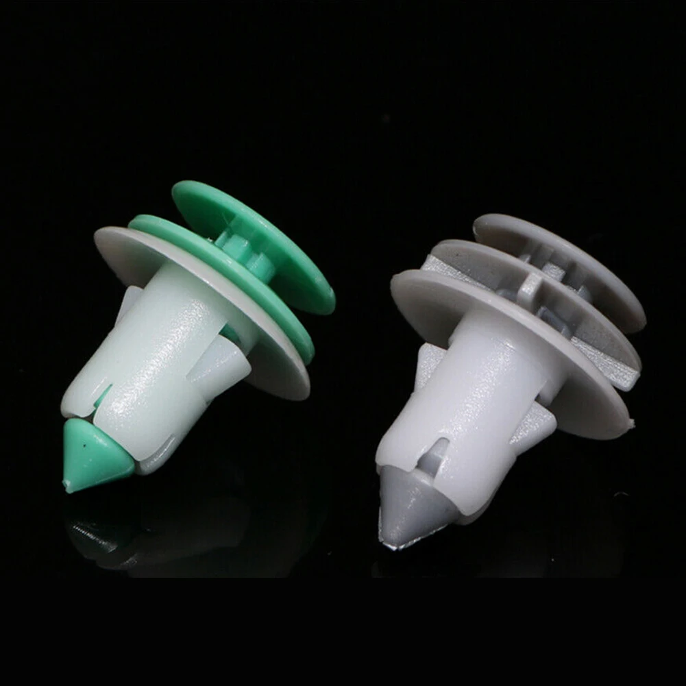 10 шт. клипсы для внутренней отделки панели s фиксаторы двери автомобиля зеленые