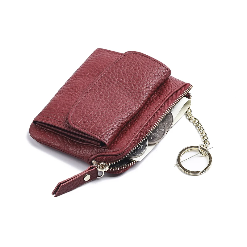 Кошельки для монет из кожи первого слоя коровы, женские мини-кошельки, маленькие кошельки для дам, кошельки для кредитных карт, кошельки для сдачи, денежная сумка.