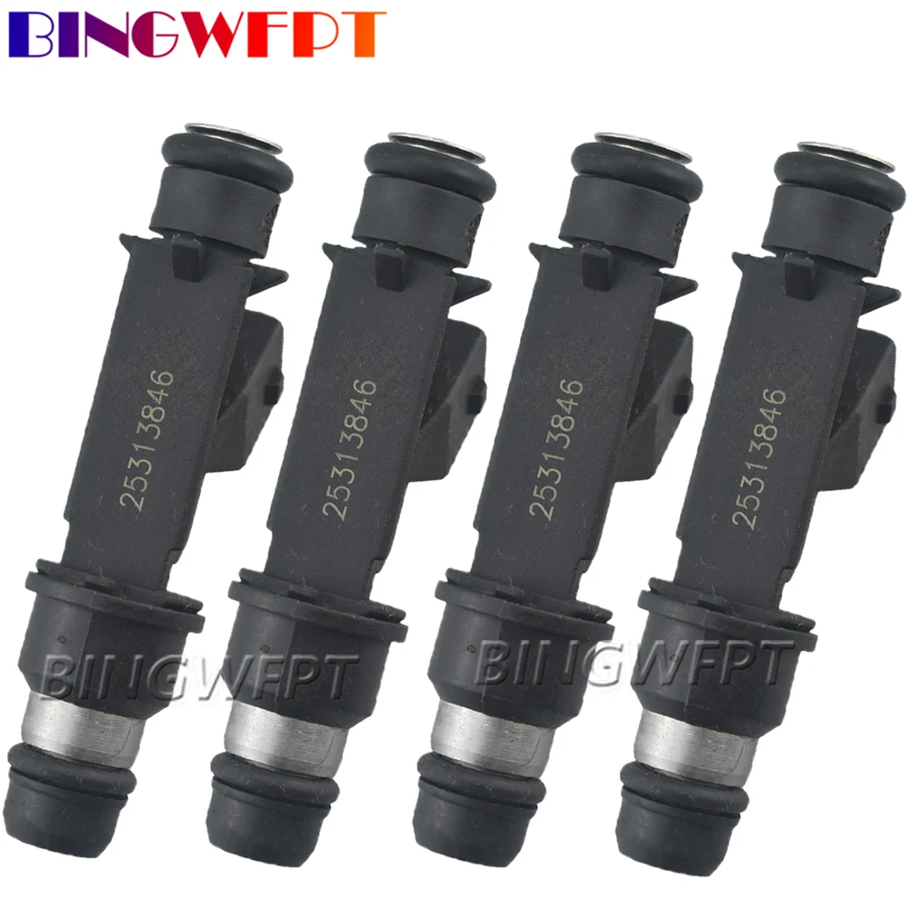 

4PCS 25313846 Fuel Injector For OPEL Vauxhall Astra Combo Meriva Vectra Zafira Z14XE Z16XE Y16YNG 1.4L 1.6L Bico 4V 1998-2011