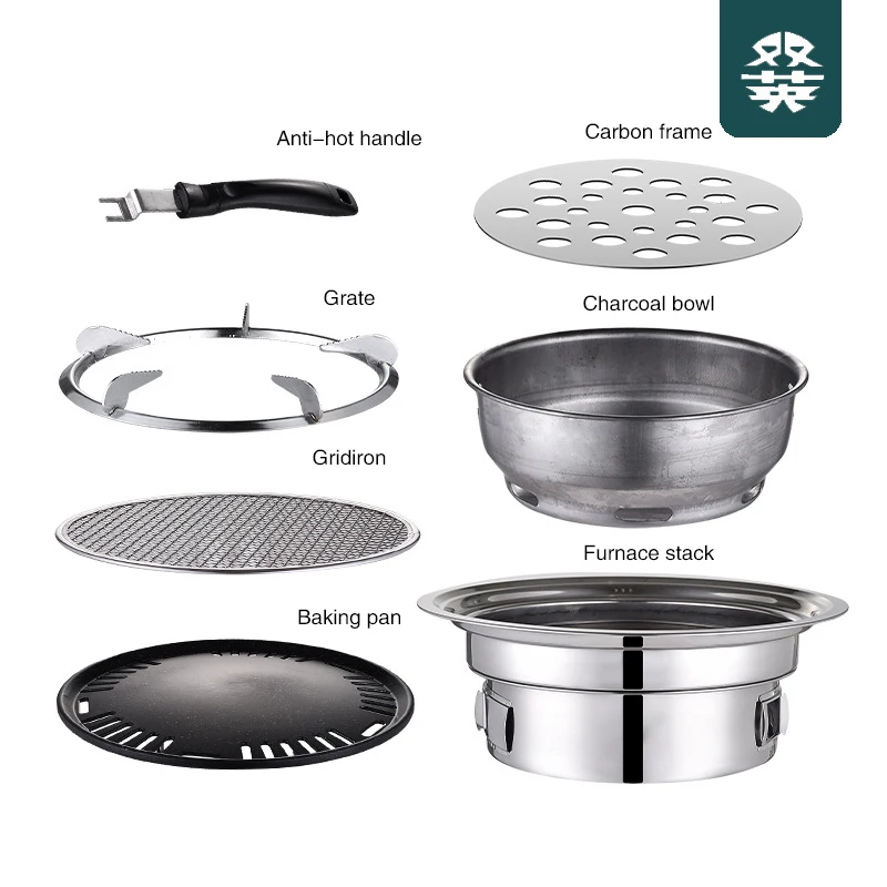 한불구구이 이 릴 Корейская решетка для барбекю домашний Oven духовка уличная печь