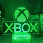 Лучший подарок для домашней игры XBOX, светодиодный ночсветильник для мальчиков, Прямая поставка с USB, мультяшное управление через приложение, детский подарок на день рождения, 3d лампа