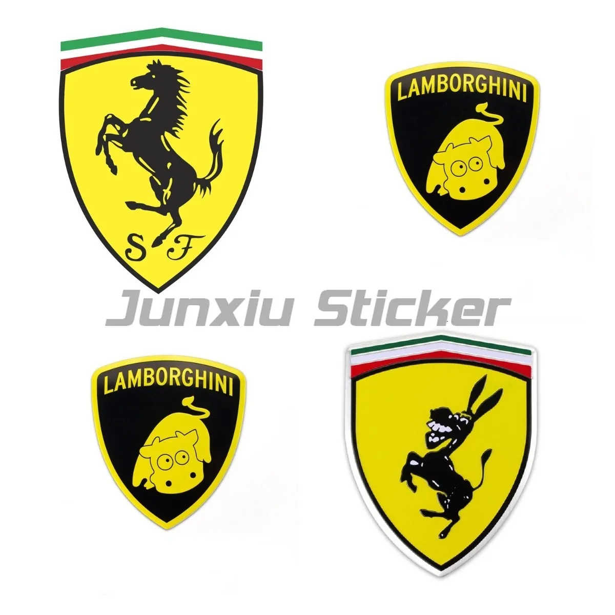 Автомобильная наклейка Ferrari для автомобиля мотокросса |
