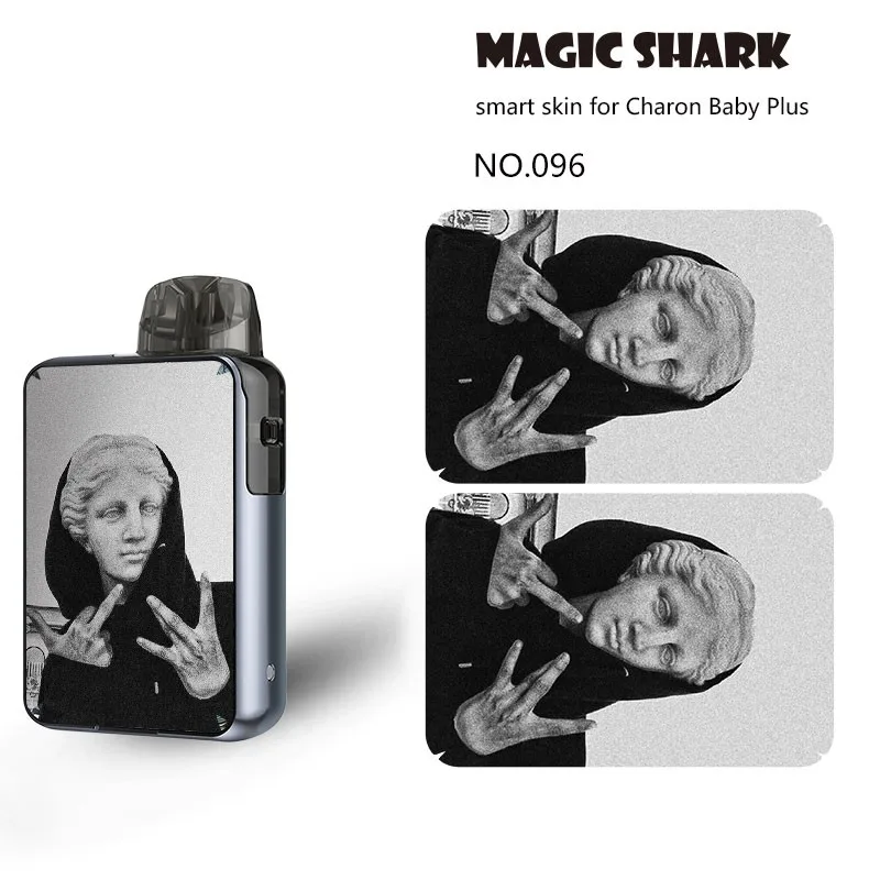 Волшебная Акула 1 шт. 3 м матовый стильный аниме цветок фрукт Цветок Наклейка