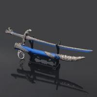 22cm elden ring dragon scale knife miniature zinc alloy game peripheral weapon japanese katana model home decoration accessories