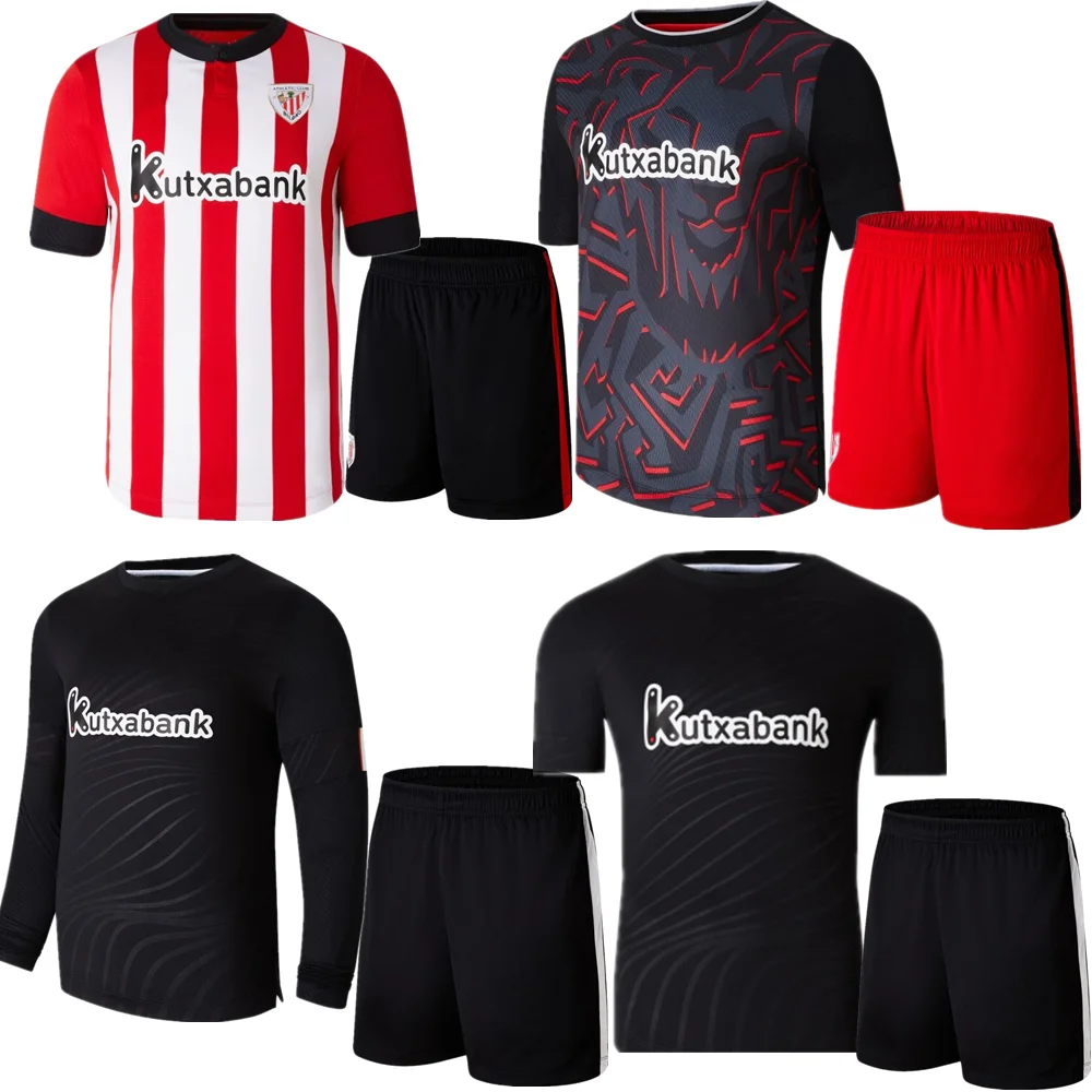 

Camiseta de fútbol Athletic Bilbao 2022/23 Kit de camiseta de portero local visitante de alta calidad para niños