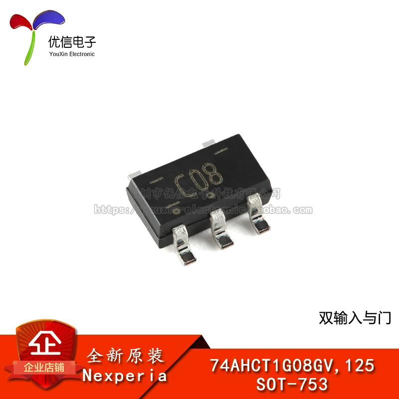 

20 шт., Оригинальные запасные части 74AHCT1G08GV,125 SOT-753