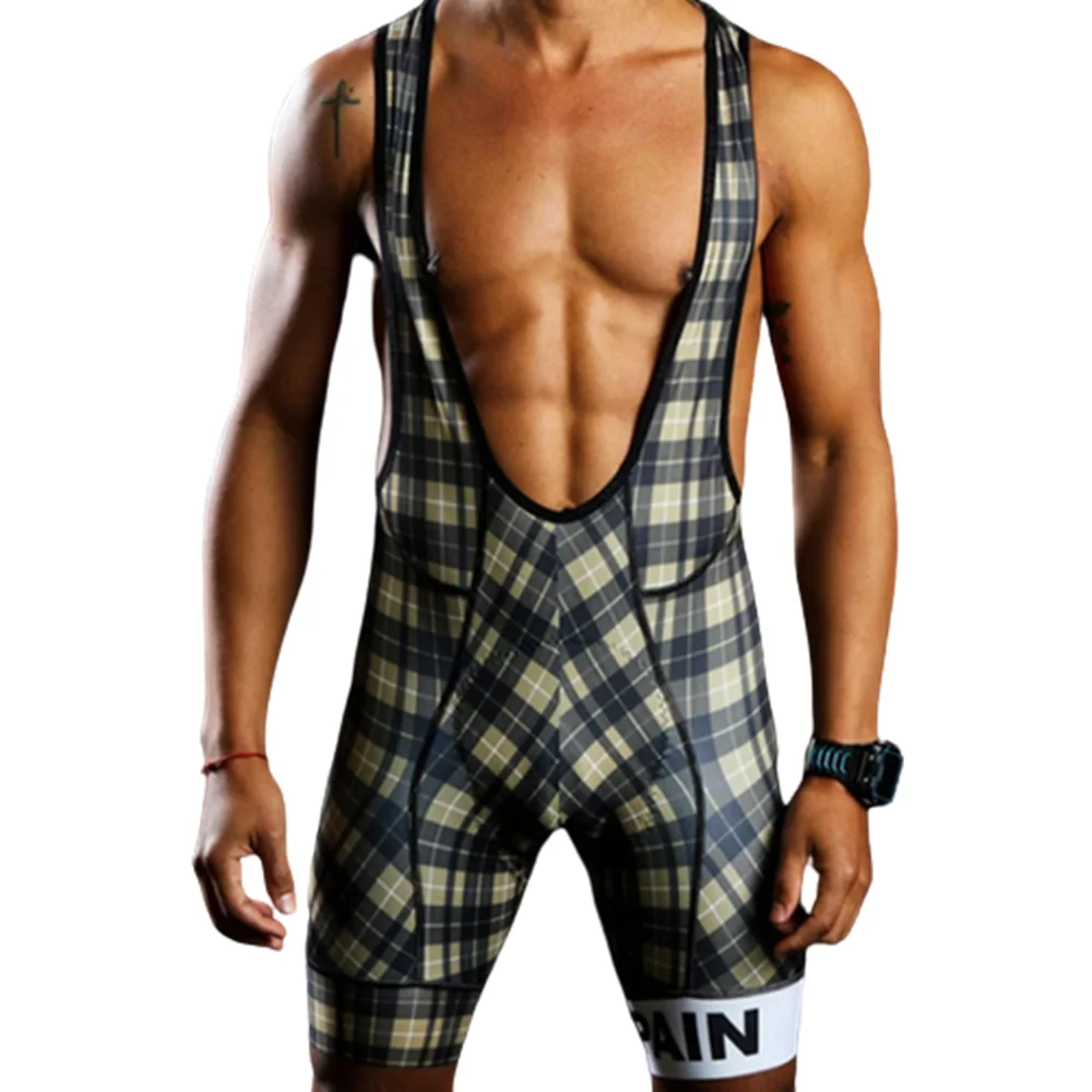 LOVE THE PAIN cycling bib shorts men ropa ciclismo hombre bicycle knicker anti-wear sweatpants MTB road bike shorts riding pants