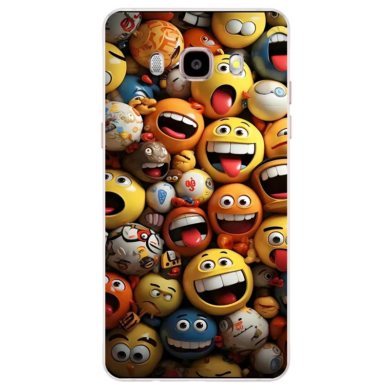 Цветной цветочный чехол для Samsung Galaxy J5 2016 J510 J510F мягкий силиконовый J 5 чехлы бампер