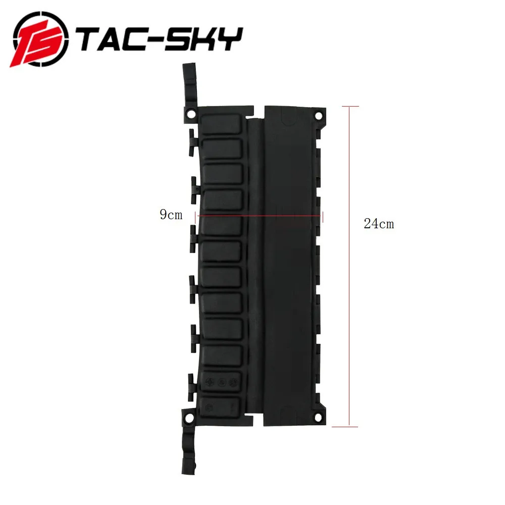 TAC-SKY ARC rail adapter, detachable earphone left and right accessories, suitable for PELTOR COMTAC tactical earphones
