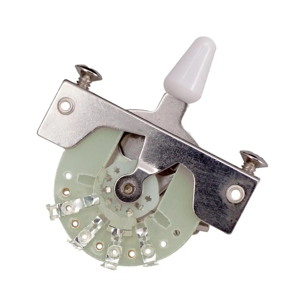 Электрическая гитара 3-way Pickup селектор тональный переключатель белая ручка для TL