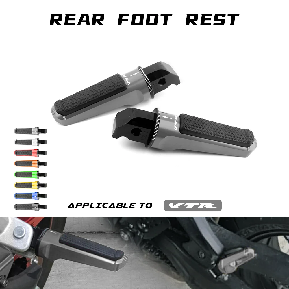 

Задние подножки для мотоцикла CNC, подножки для HONDA CB-1 CB400 BROS400 BROS600 VTR1000 CB 400 BROS 600 VTR 1000