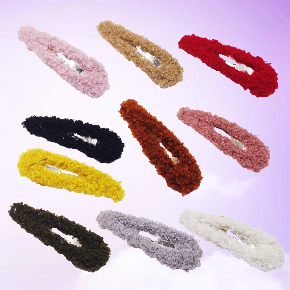 

10 шт., заколки-пряжки для волос