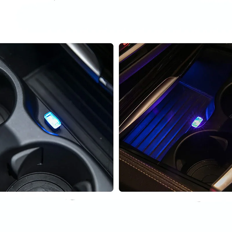 

Mini LED Headlights Car Interior Accessories For Ford Focus Fusion Escort Kuga Ecosport Fiesta Falcon