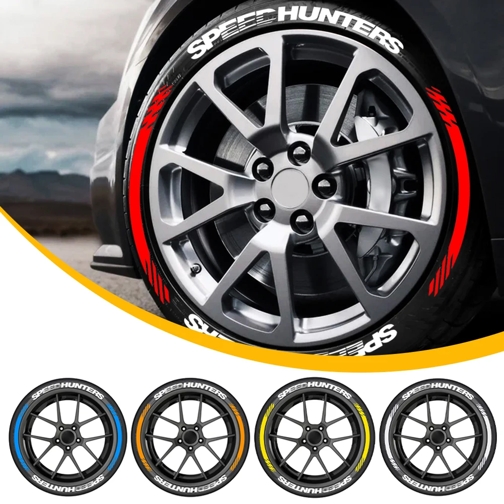

Tire Letter Stickers 3D Waterproof Racing Wheel Letter Stickers Decorative for Racing Tires of The Same Type Stickers