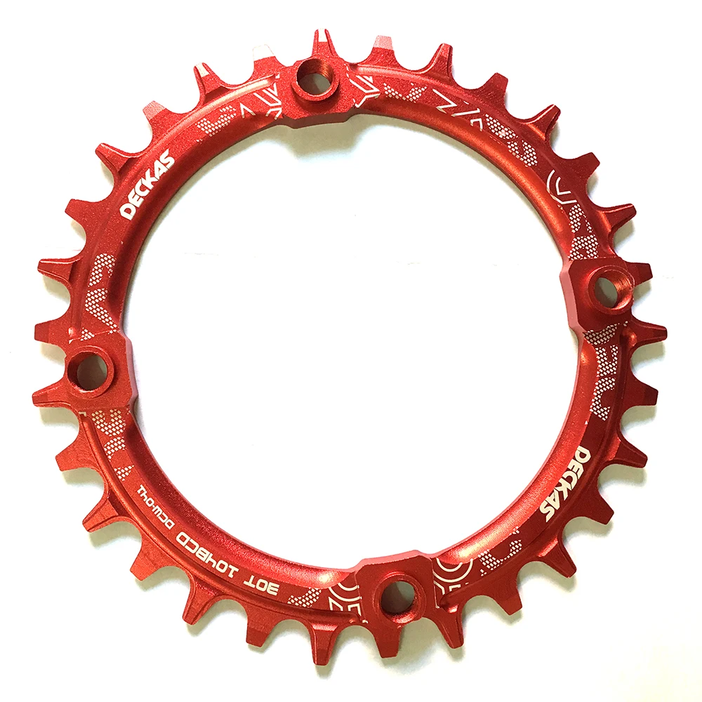 

Deckas 104BCD Chainring Round Bike 30T Tooth MTB Bike Mountain Bike Chain Ring Wheel Chainwheel 104 BCD 30 Tooth Plate