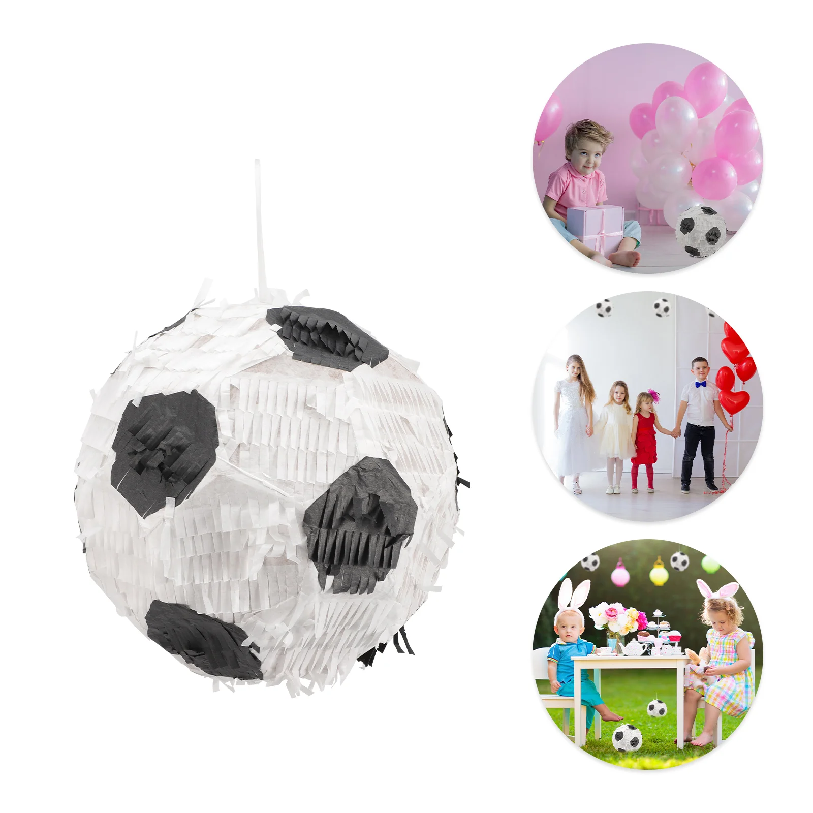 

Футбольный мяч Pinata, спортивный мяч Pinata, декор для школы, карнавала, дня рождения, спортивной вечеринки
