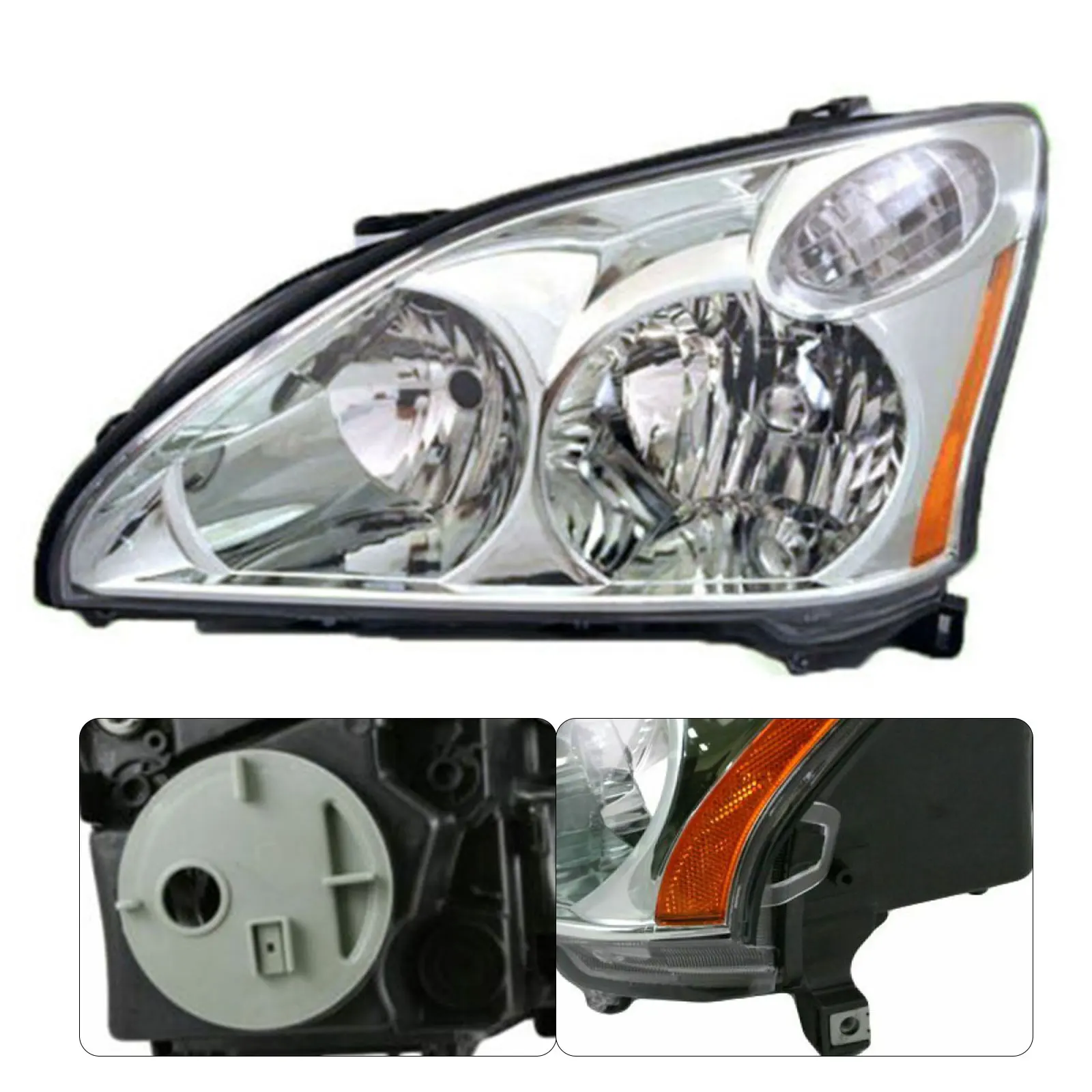 

Фара передняя HID + галогенная для водителя 2004 2005 2006 2007 2008 Lexus RX330 RX350 RX400h