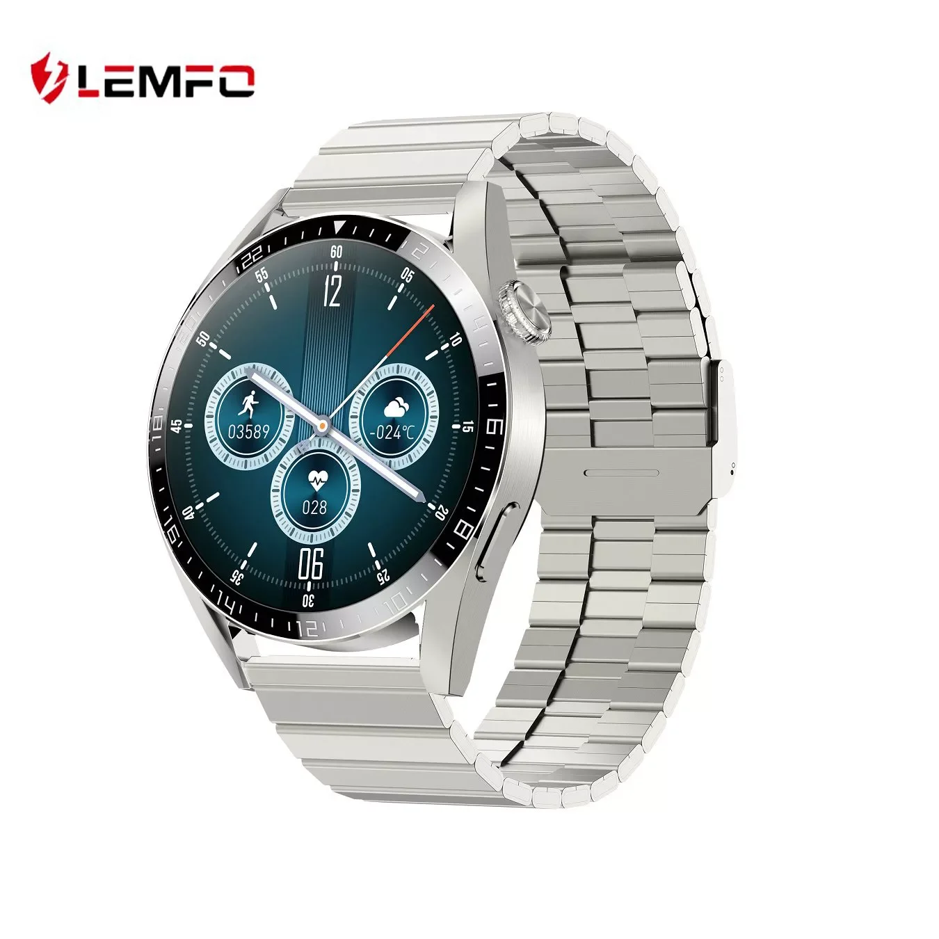 

LEMFO I39 Smart Watch Man Bluetooth Call Men Smartwatch Heart Rate Monitor Music Control IP67 Waterproof for Man 240*240 Screen