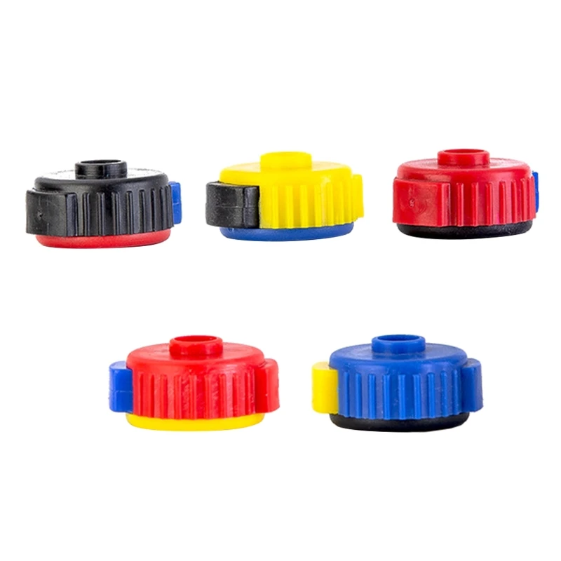 

5 Pcs/set Drum Quick Release Nut Cymbal Installation Removal Stand Screw Cover