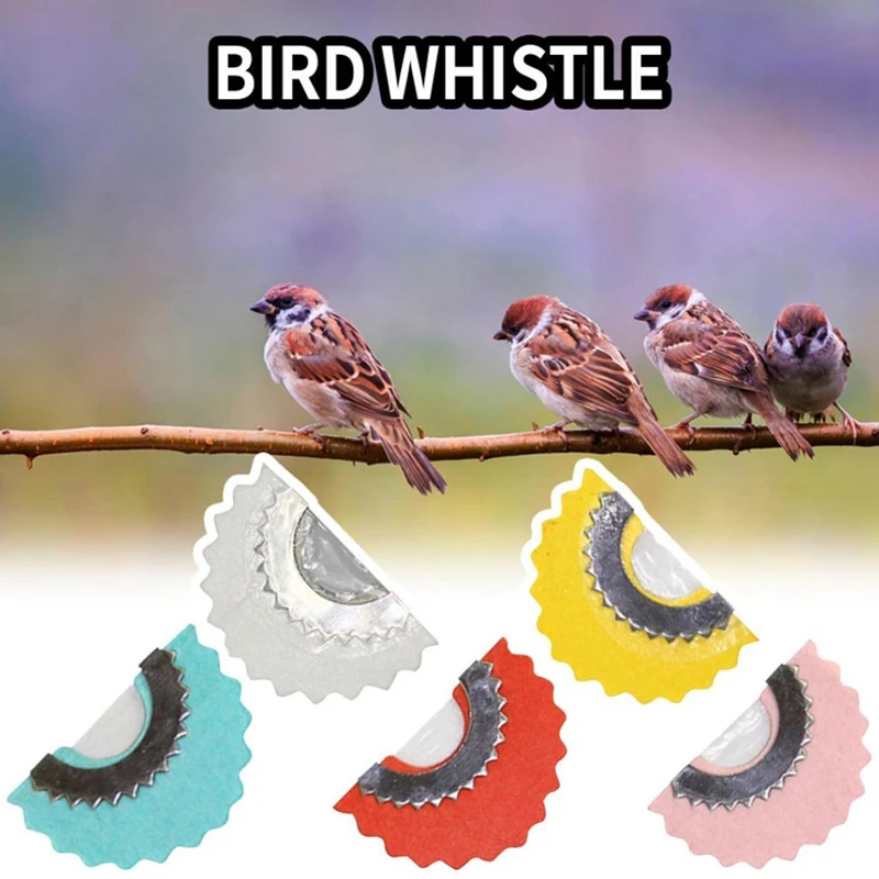 

1pc Bird Whistle Magic Fun Bird Caller Tongue Whistle Warbler Original Magic Tweeting Noisemaker Toys Tricks Gag