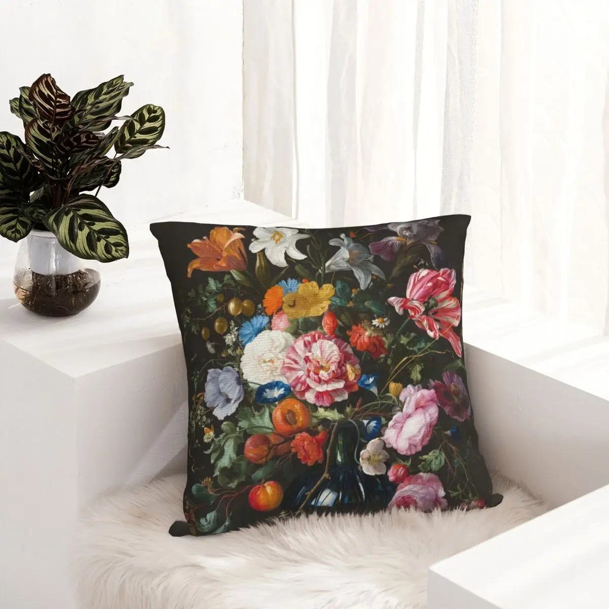 Декоративная ваза с цветами Jan Davidsz. de Heem декоративные подушки для гостиной