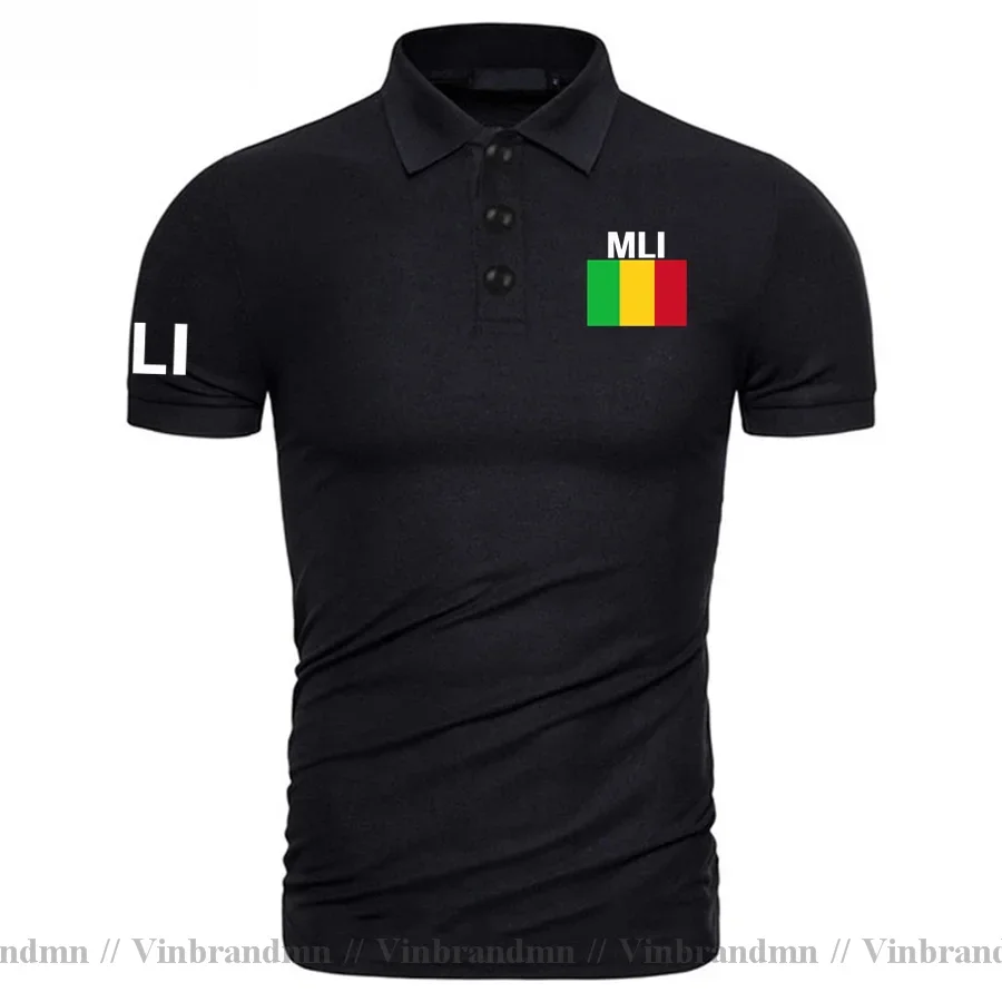 Рубашки поло Republic of Mali мужские классические брендовые рубашки новейшая модная