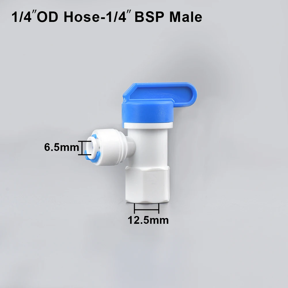 

Пластиковый шаровой кран GI Yuling для обратного осмоса