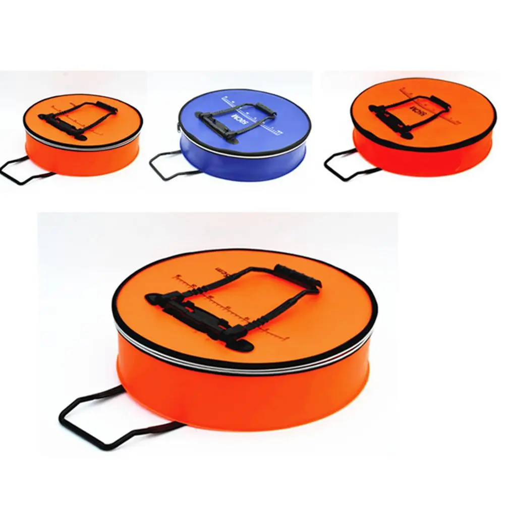 

53cm Fishing Tackles Bags Waterproof Thick EVA Folding Storage Case Fishing Lures Protective Bags Fishing Gear Supplies