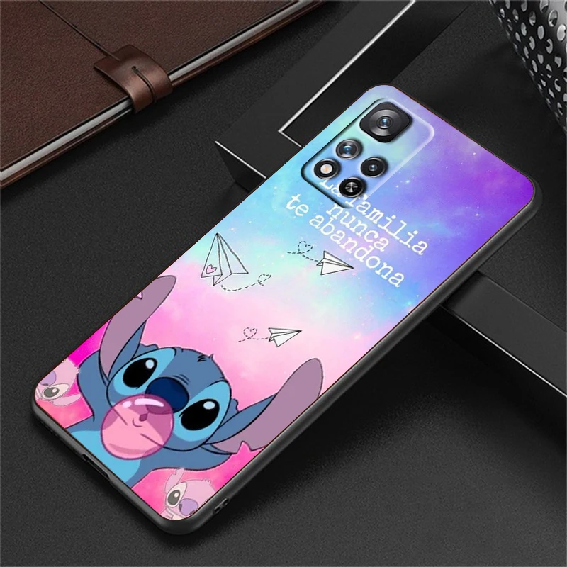 Силиконовый мягкий ударопрочный черный чехол для телефона с милыми мультяшными