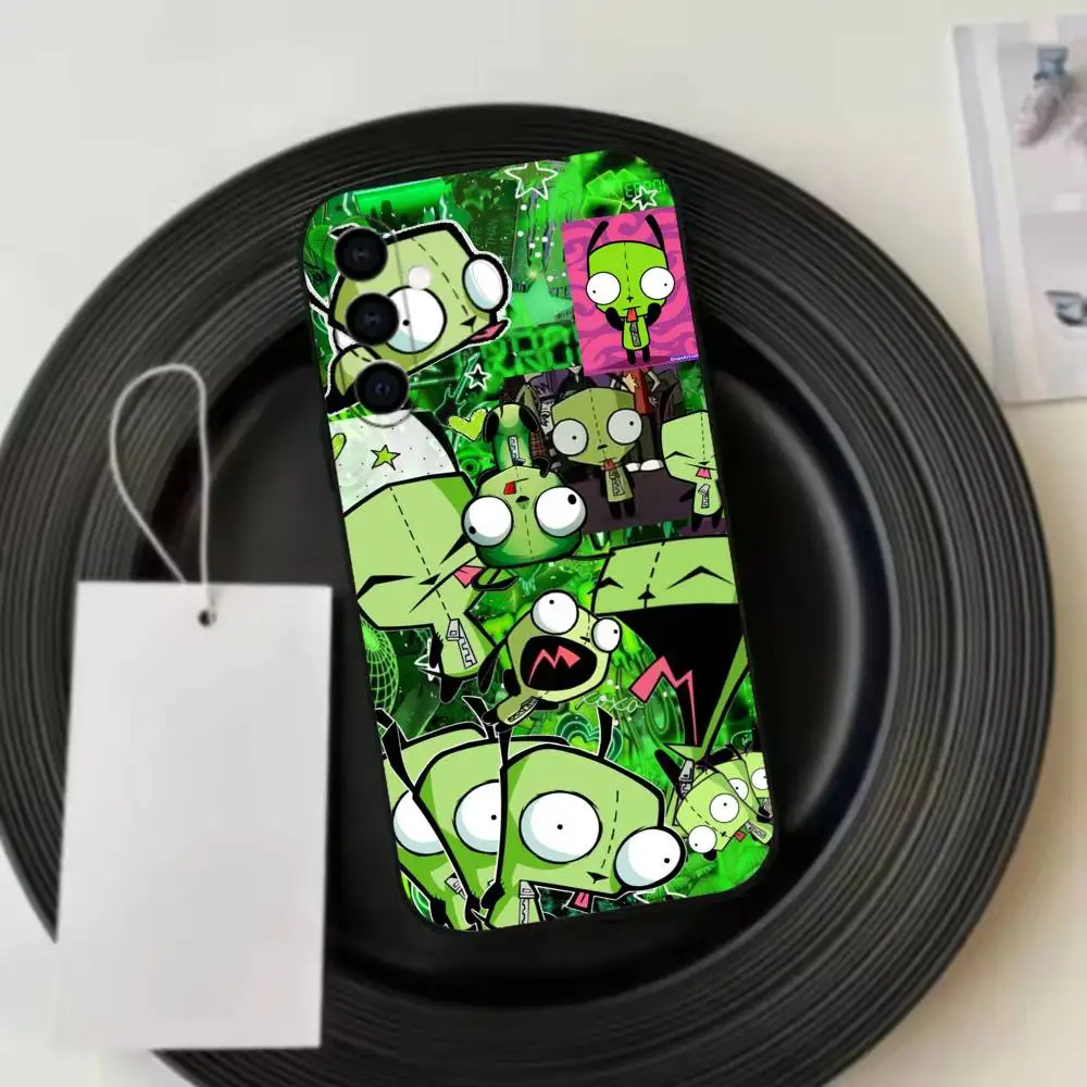 Чехол для телефона Madness Invader Z-Zim Gir, черный, силиконовый, мягкий, для Samsung Galaxy A73, A72, A71, A70, A53, A52, A51 (art.: 3920d997c8a53) - 3920d997c8a53