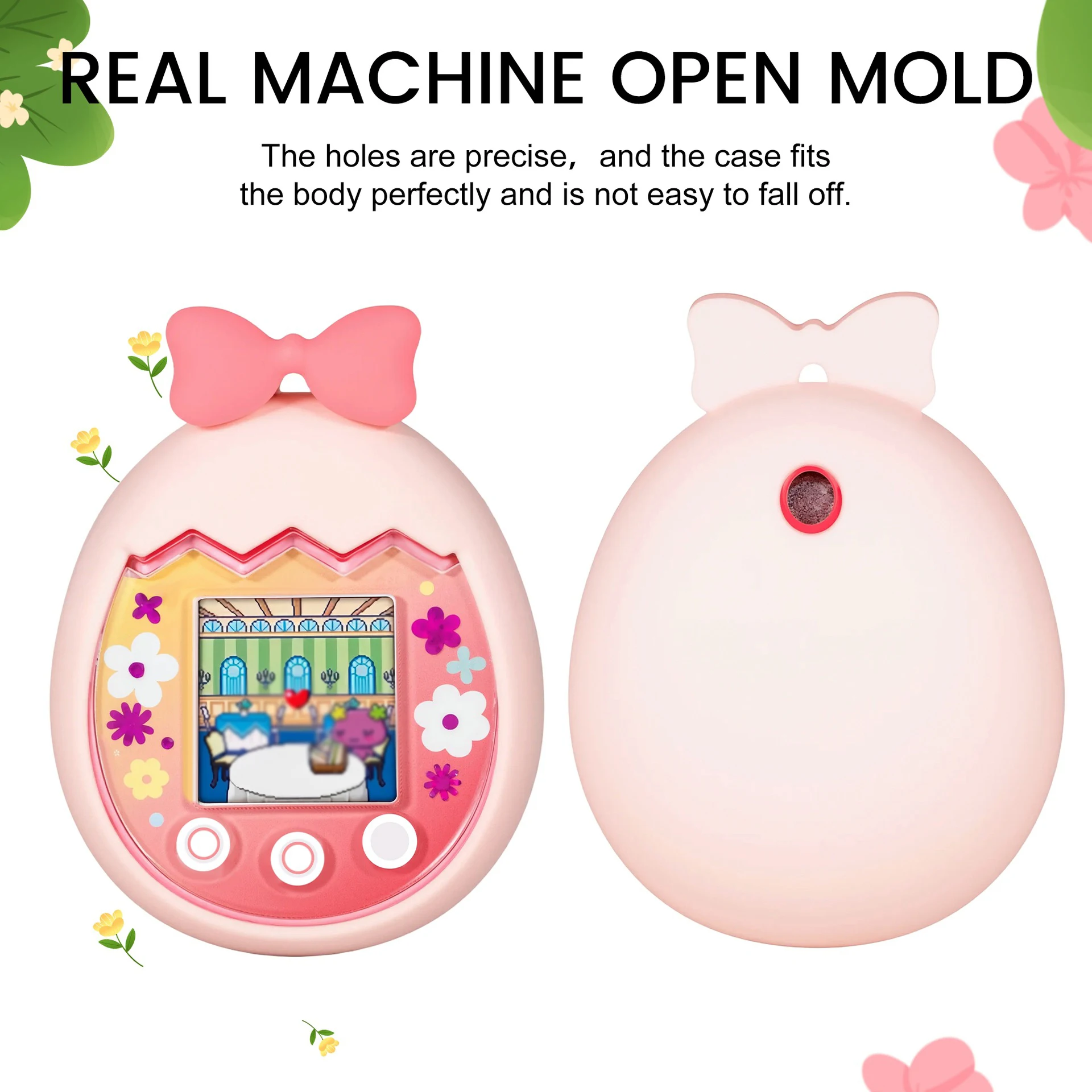 Фото Силиконовый защитный чехол для Tamagotchi Pix Virtual Pet Machine, мягкий чехол-накладка, защита от падений и царапин, чехол для игровой консоли Pet Game Console №5