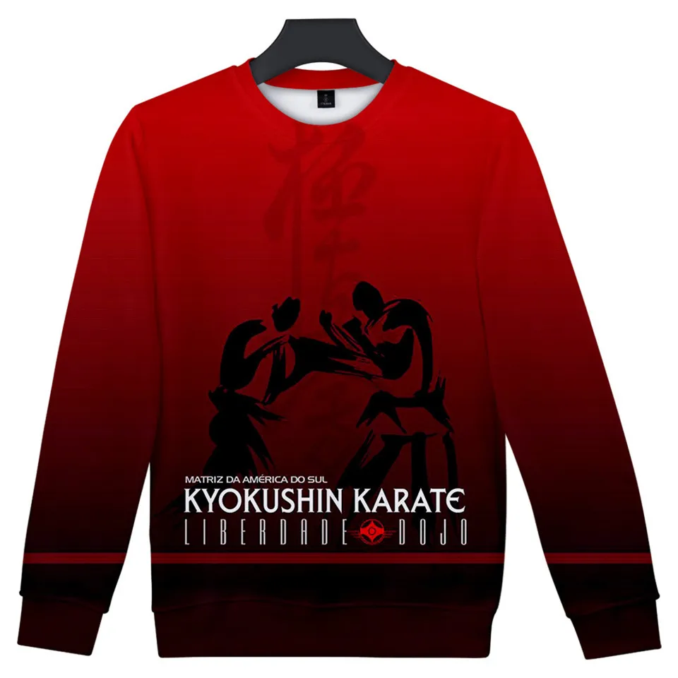 

Kyokushin толстовки с капюшоном для карате хип-хоп MR Karate Толстовка 3D мультфильм Kyokushin KARATE Толстовка новая куртка крови пальто брендовая одежда