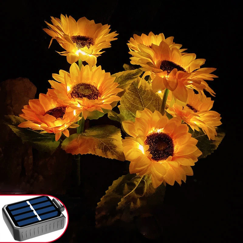 Наружные фонари с питанием от солнечной энергии светодиодное освещение