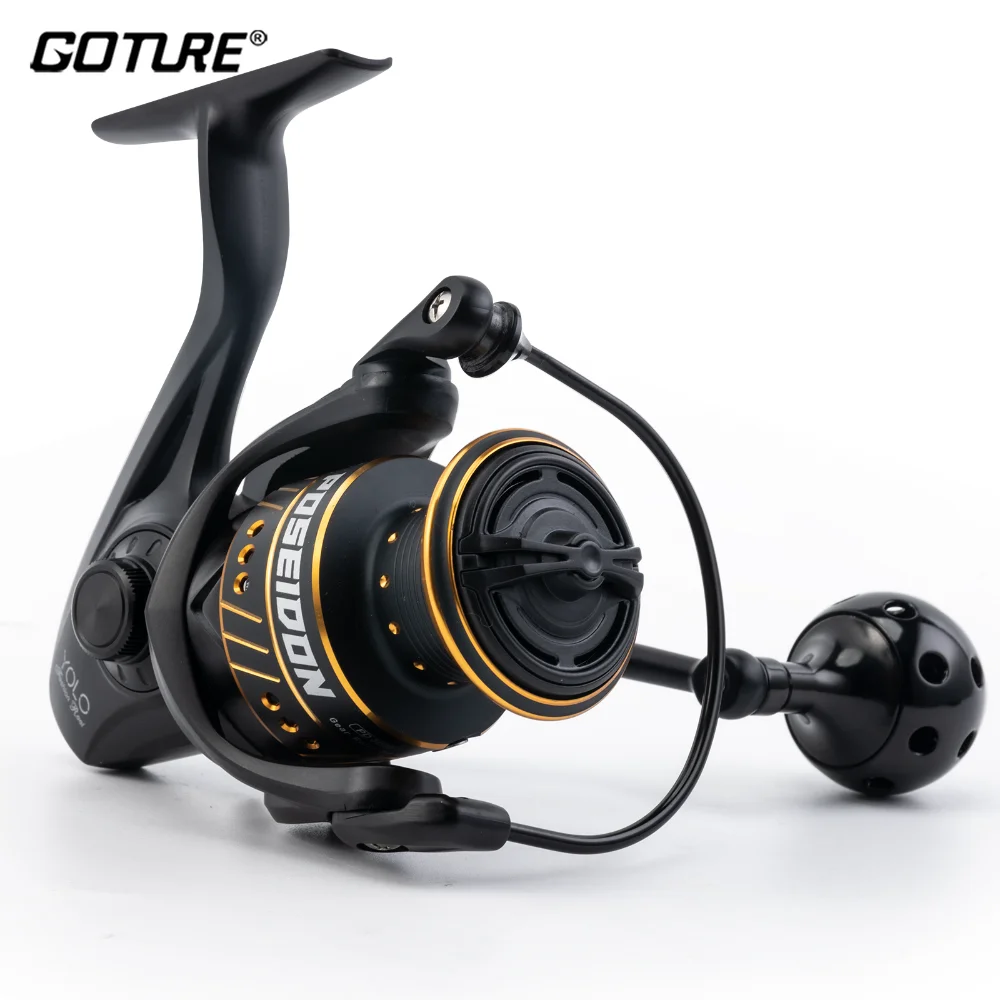 Goture Spinning Reel Super Light Professional Spinning Reel 10+1BB Ultra Smooth Powerful Reel 5.1:1 Gear Ratio For All waters