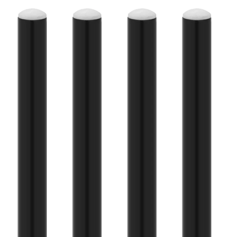 

4 Pcs Black Aluminum Alloy Chalk Keeper Holder (Black)