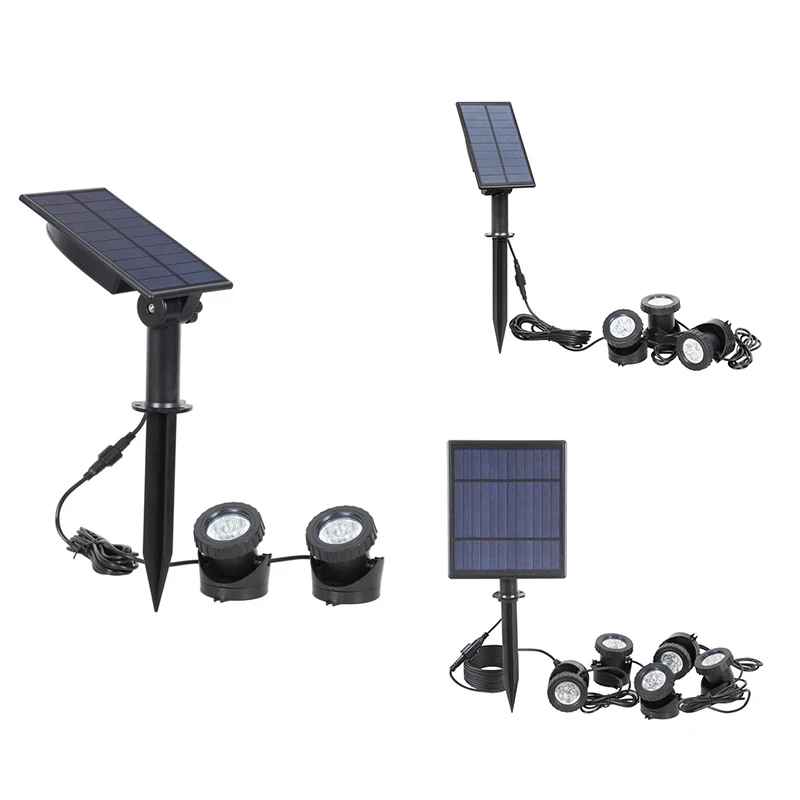 

GTBL Solar Spotlights Landscape Color Lights Low Voltage Outdoor Solar Spotlight IP65 Waterproof Landscape Downlight