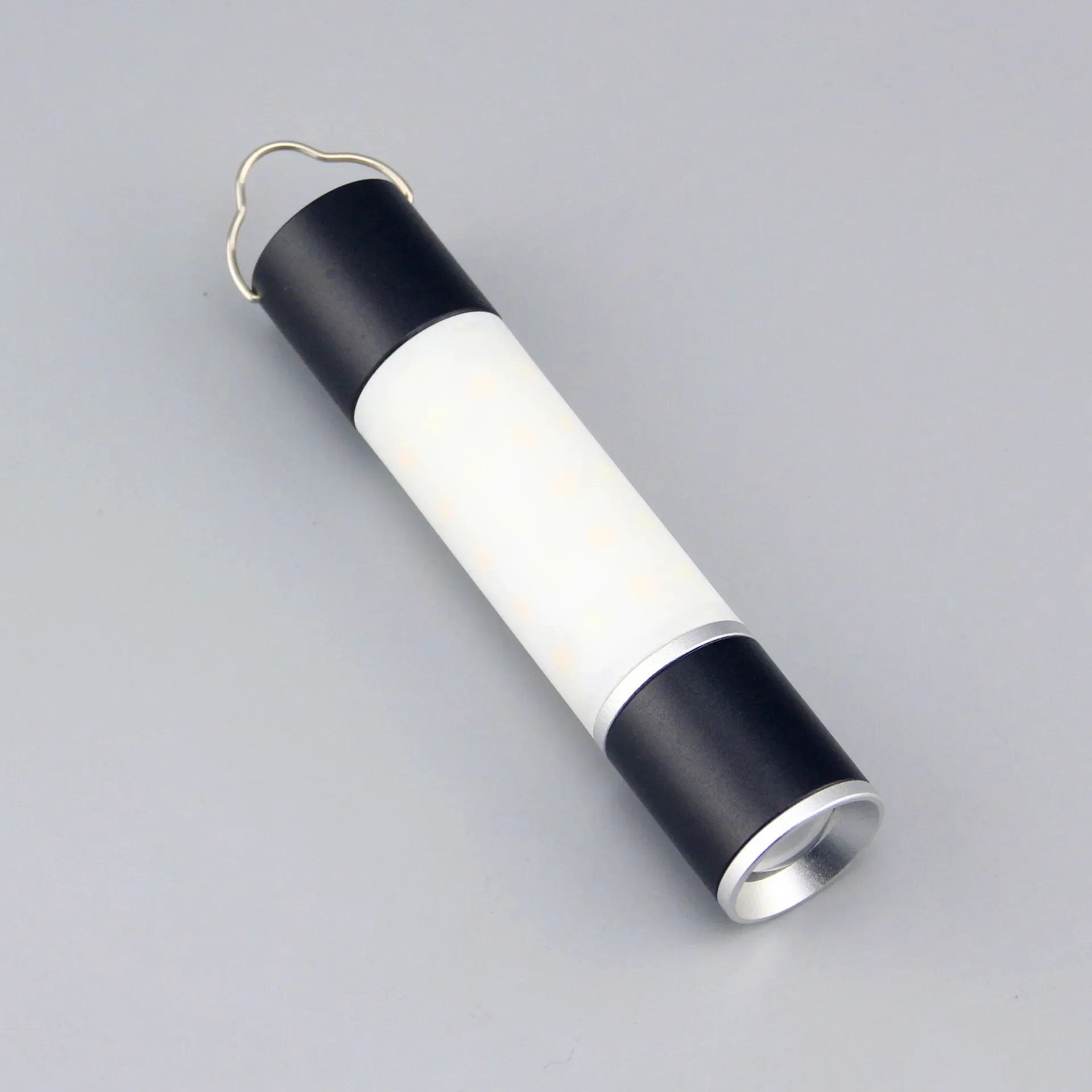 Outdoor Zoom Flashlight Camping Tent Light Fishing Emergency Mobile Power Bank