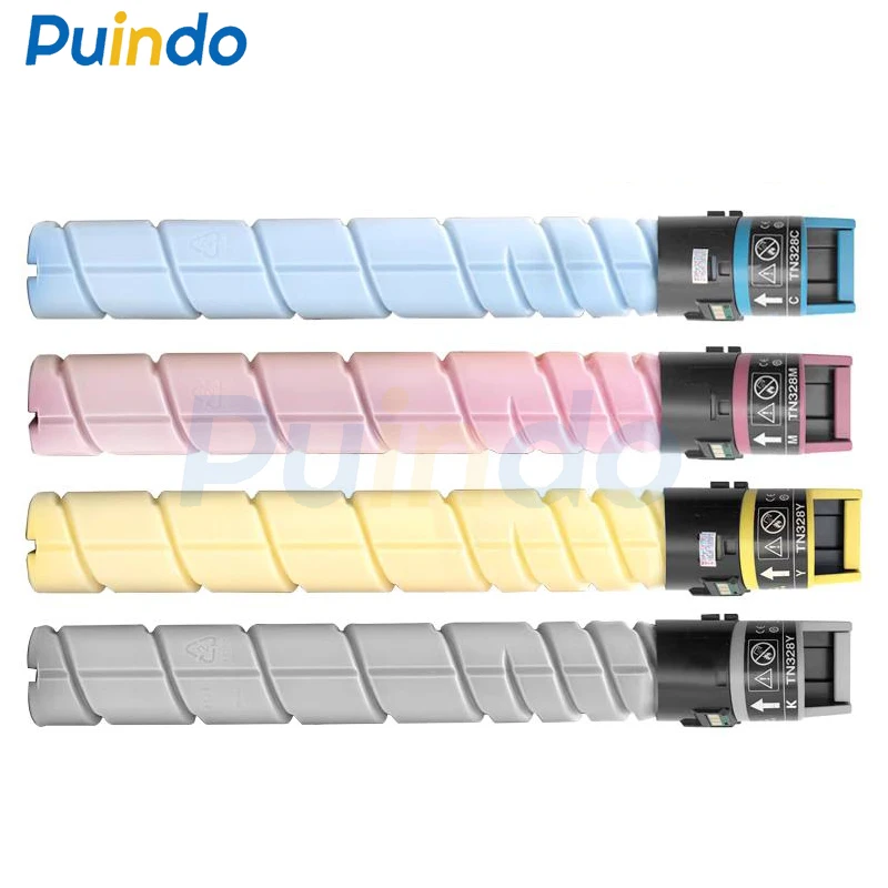 1 шт. CMY400g BK450g TN-328 TN328 тонер-картридж японский совместимый для Konica Minolta Bizhub C250i C300i