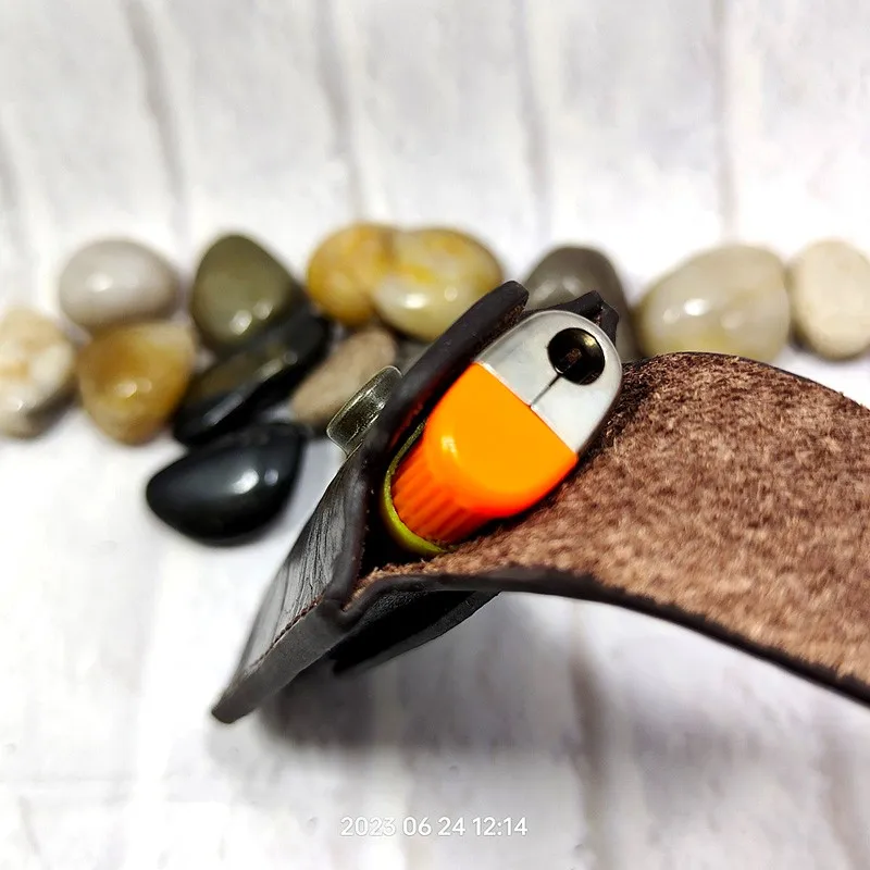 Blongk миниатюрная поясная сумка для ключей кожаный маленький чехол ремня