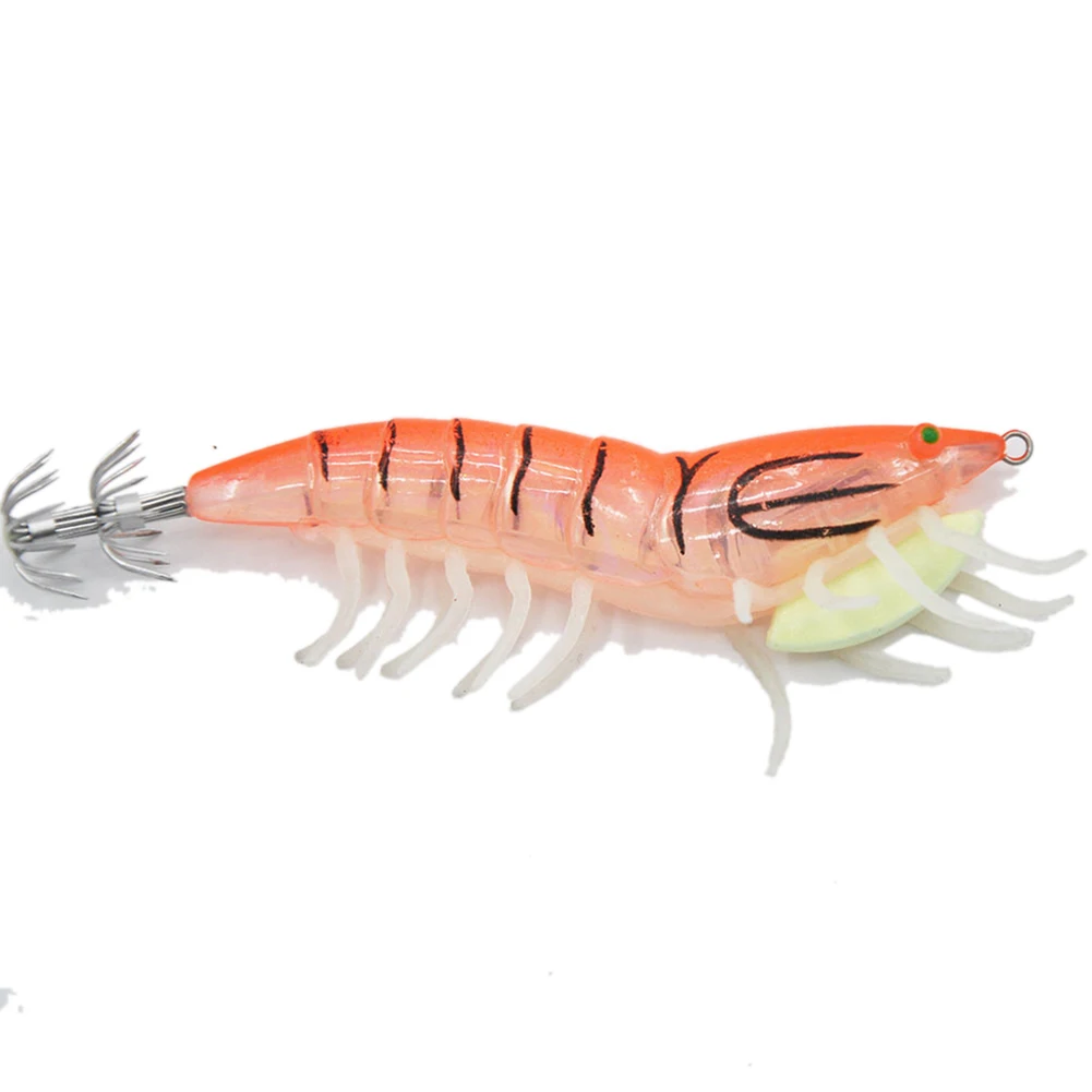 

Luminous 3d Hybrid Jig Shrimp Egi Lure For Fishing Squid Jigs Leurre Eging Jigging Octopus Calamar Fishing Lures Tools