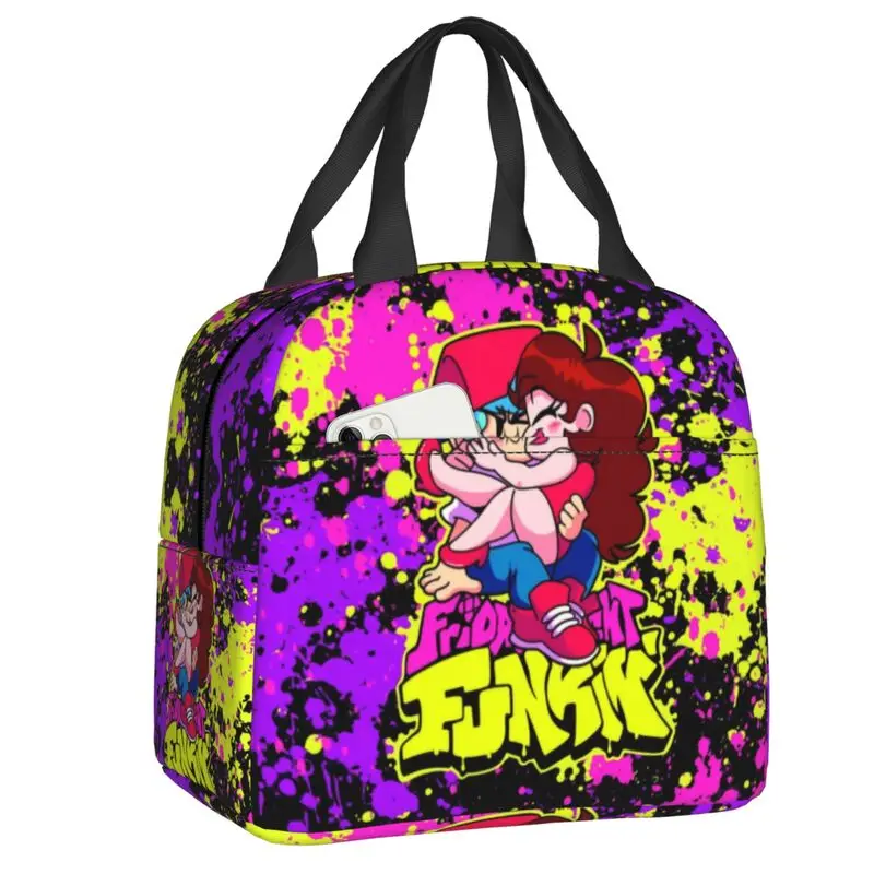 

Настольная обеденная сумка Funkin с изоляцией для игр, портативная Термосумка для пикника на открытом воздухе, для детей и женщин