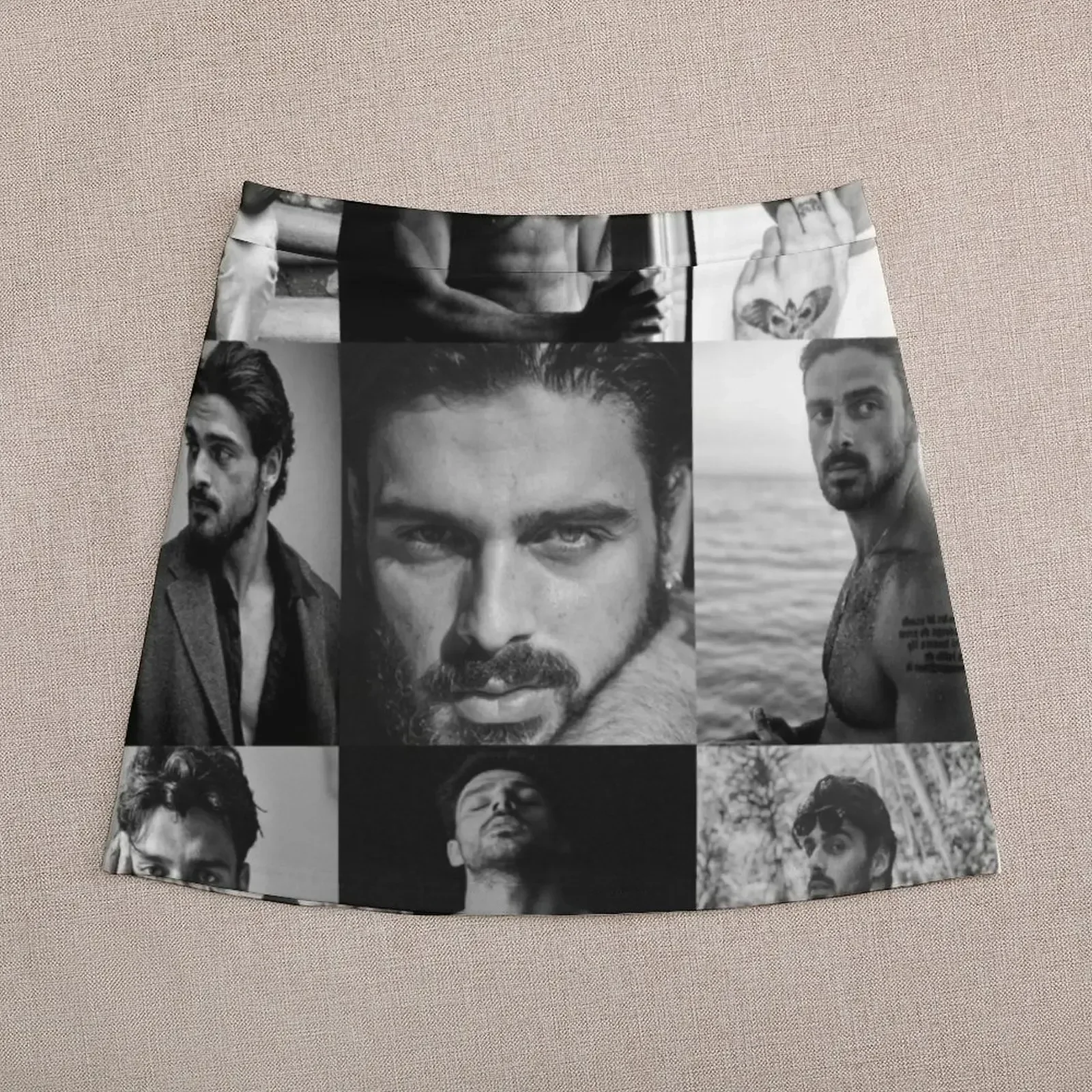 Мини-юбка Michele Morrone юбки лето 2024 женская короткая юбка женское летнее платье в