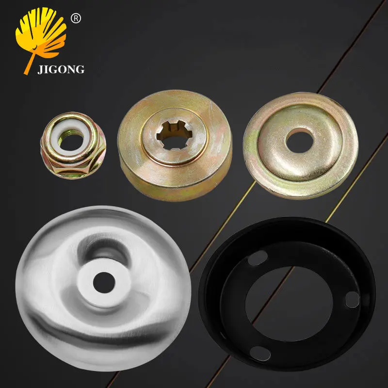 

Weeder Working Head Lawn Mower Accessories for Trimmer Upper and Lower Platens Protection Cap Dust Cover Counter Thread Nut Tool