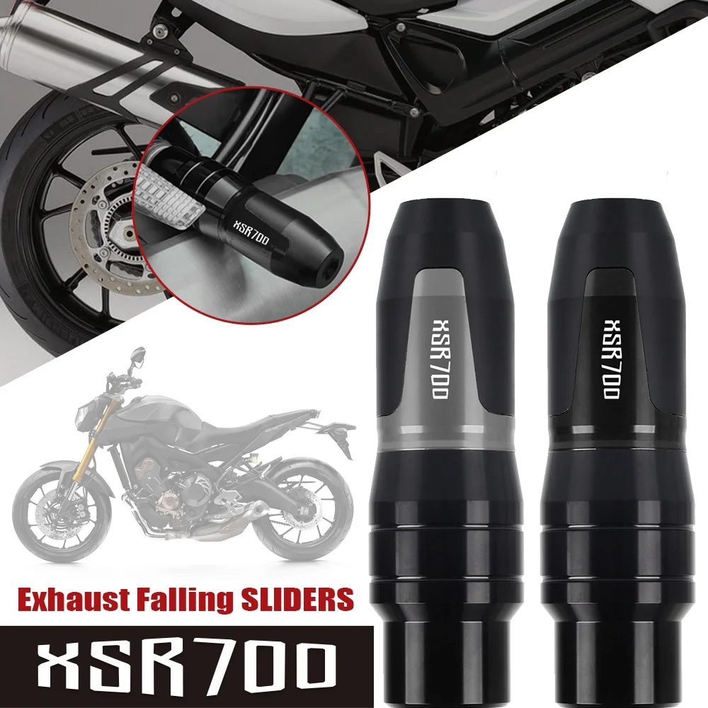 ДЛЯ YAMAHA XSR700 ABS 2016 2017 2018 2019 2020 2021 аксессуары для мотоциклов с ЧПУ ползунки выхлопной