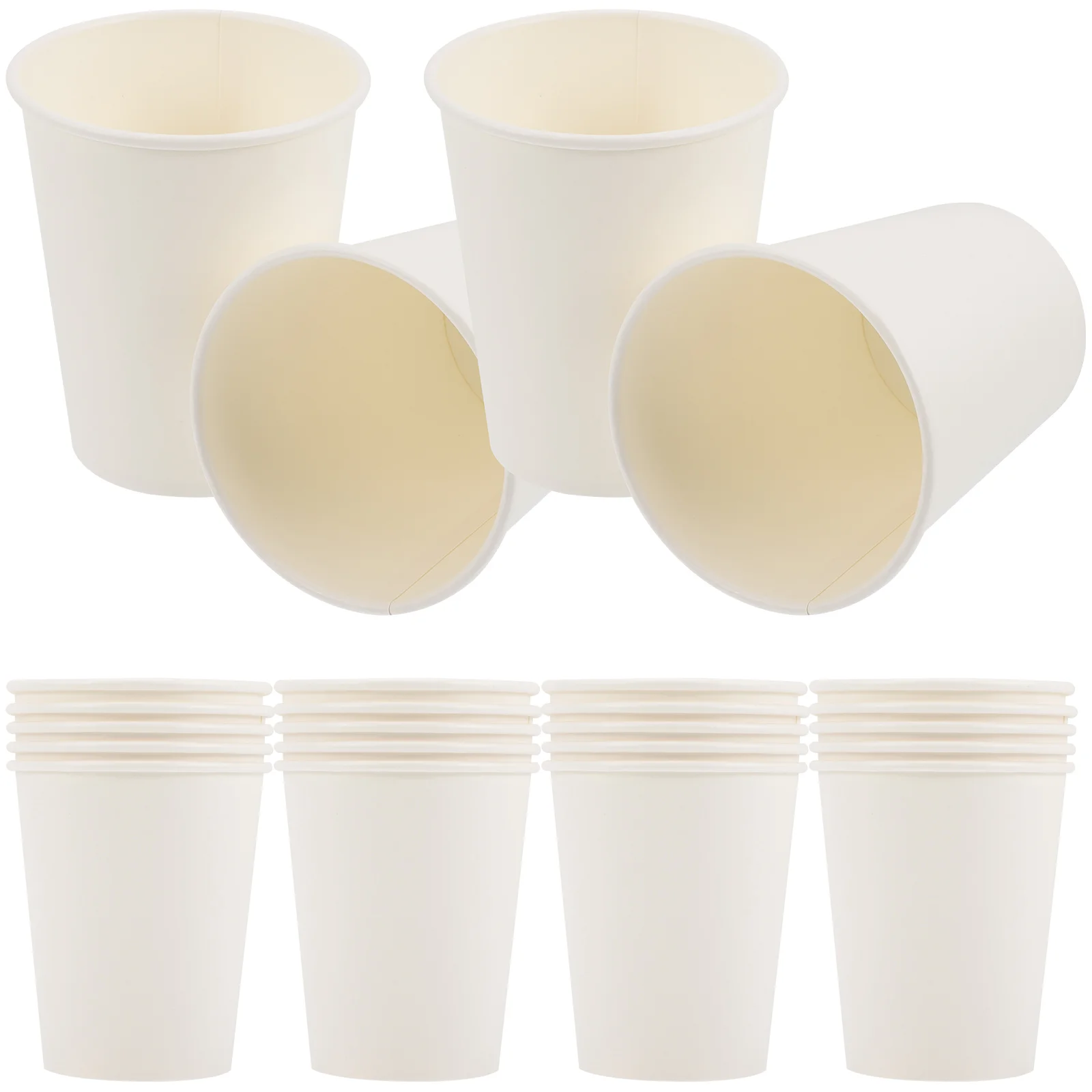 

50Pcs Coffee Cups Paper Cups Paper Cups Coffee Cups for Restaurant Hotel Home