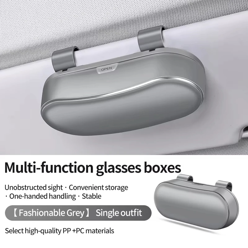 

Портативный Автомобильный Держатель Для Очков, Многофункциональный Органайзер Для Хранения, Кронштейн Для Солнцезащитных Очков