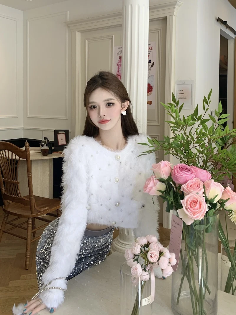 Xiaoxiangfeng французский светский свитер женский вязаный кардиган с длинными