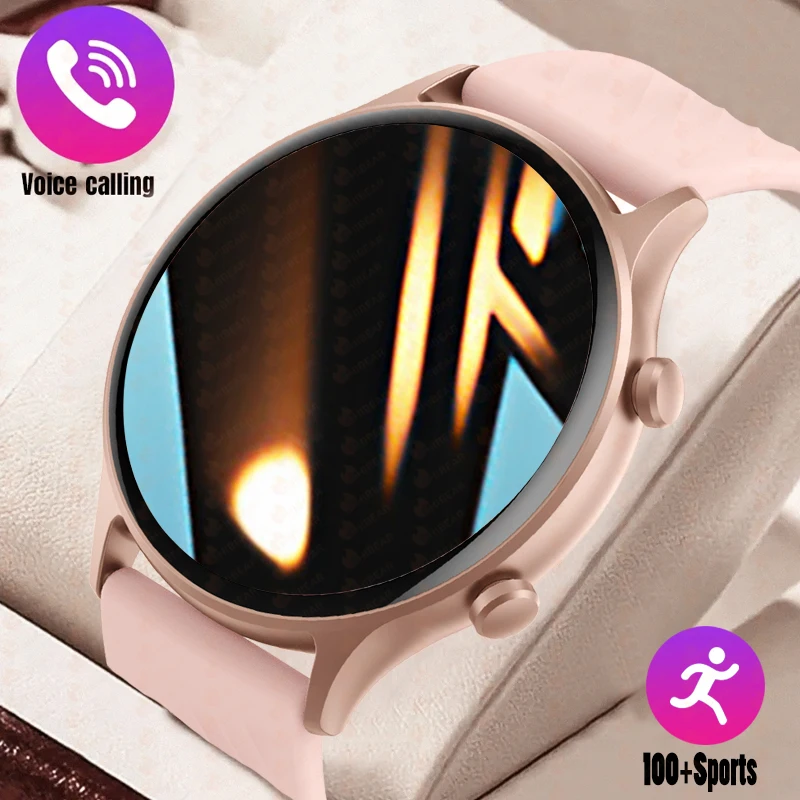 

1,39 дюйма полный сенсорный экран умные часы женщины GPS спорт трек Bluetooth вызов часы 120+спорт 2023 новая мода Smartwatch дамы