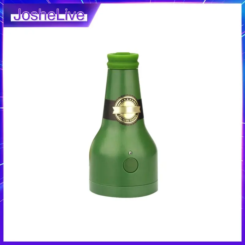 

Best Selling Bottle Shaped Bubbler Canned Creative Kitchen Gadget Bar Carnival Party Delicious Bubble Cold Beer Cans
