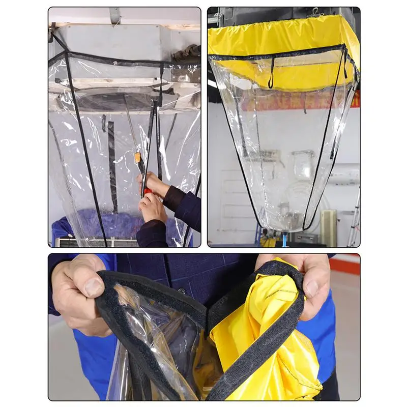 Крышка для мытья кондиционера водонепроницаемый многоразовый раздельный чехол